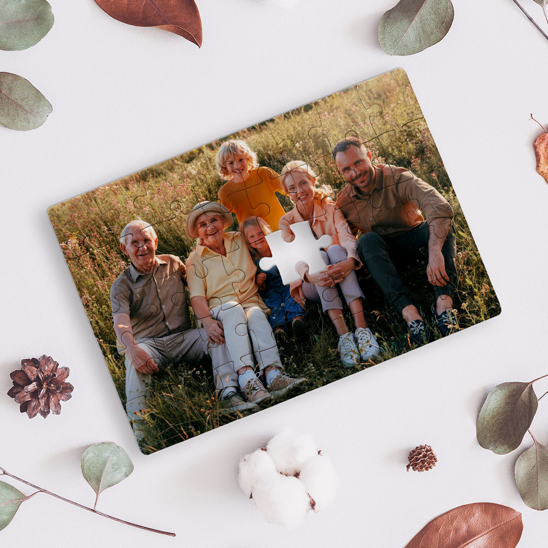 Photo Puzzle - Best Thanksgiving Day Gift For Family