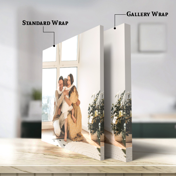 Standard vs Gallery Wrapped Canvas