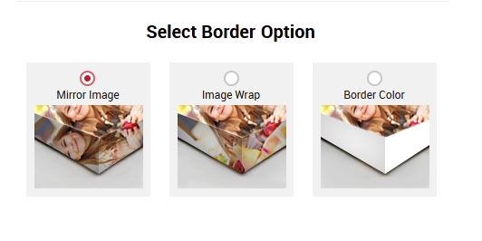 Select Border Option