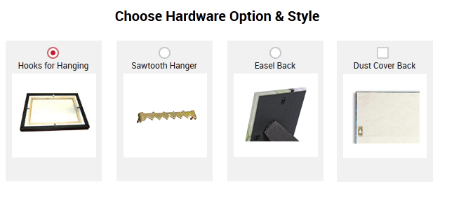 Choose Hardware Option and Style