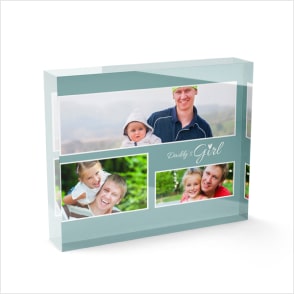 Acrylic Photo Block for Father’s Day