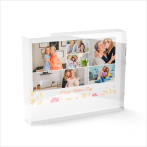 Acrylic Photo Block for Mother's Day