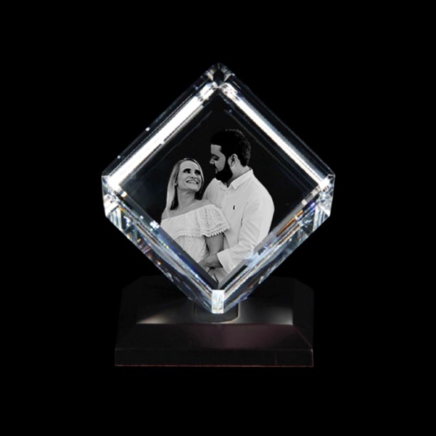 Personalized 3D Photo Crystal