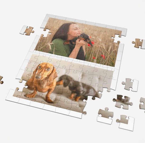 Custom Pet Photo Puzzles