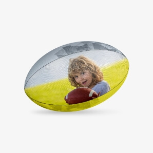 One Photo on Rugby Ball