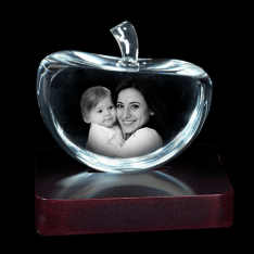 Personalised 3D Crystal Cube for Cyber Monday Sale United States