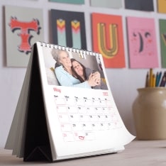 Personalised Desk Calendar for Mothers Day Sale USA