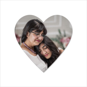 Heart Shaped Canvas Prints For Mother’s Day