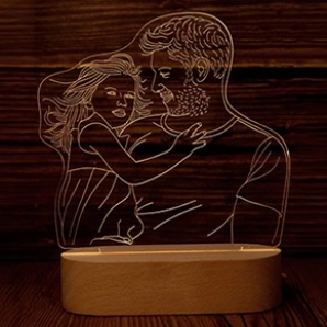 Custom Photo 3D Lamp Father's Day Sale united states