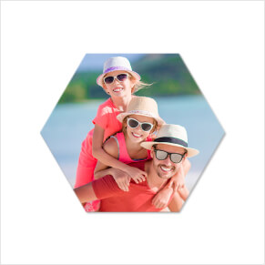 Hexagon Shaped Canvas Prints For Summer