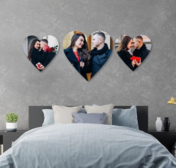 Heart Shaped Canvas Large, Photo Gifts, Custom Shaped Canvas by CanvasChamp