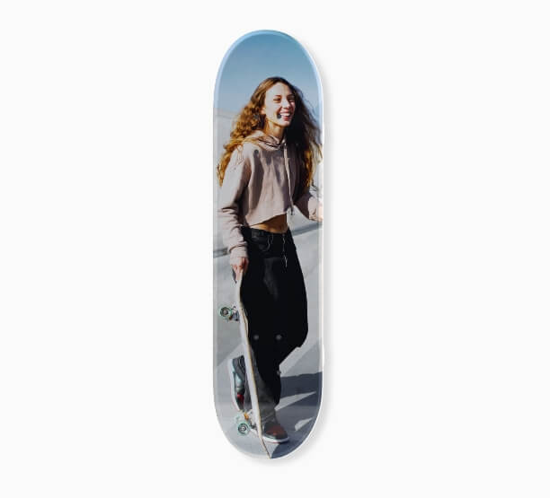 Acrylic Skateboard Wall Art Print