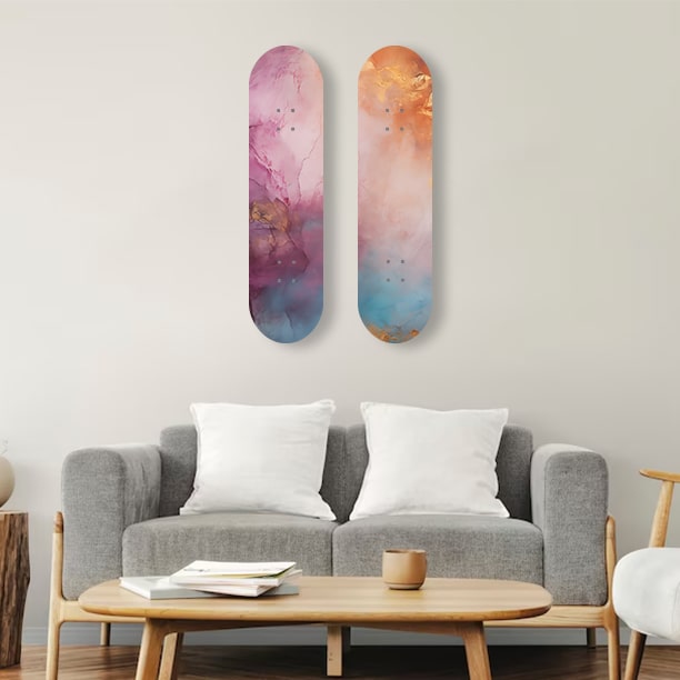 Skateboard Wall Art to Hang on Wall
