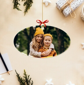 Oval Photo Ornament Thanksgiving Sale