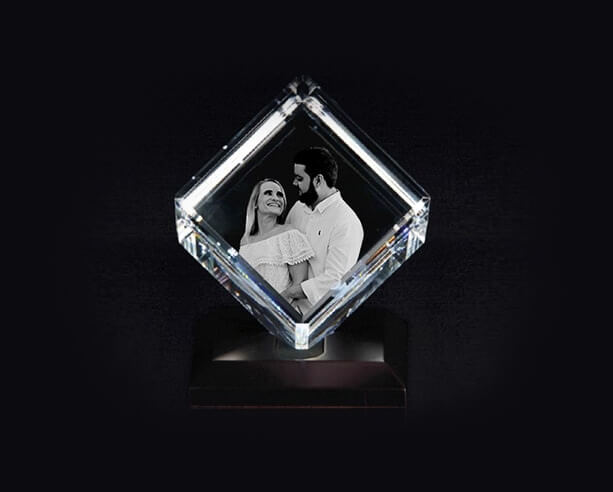 Personalized 3D Photo Crystal