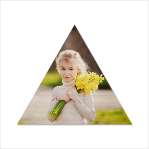 Triangle Shaped Canvas Prints For Women’s Day