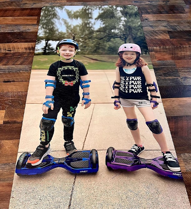 Print Kids Photo on Yoga Mat